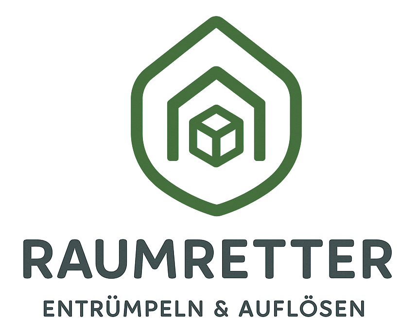 Raumretter Entrümpelung – Logo mit Slogan